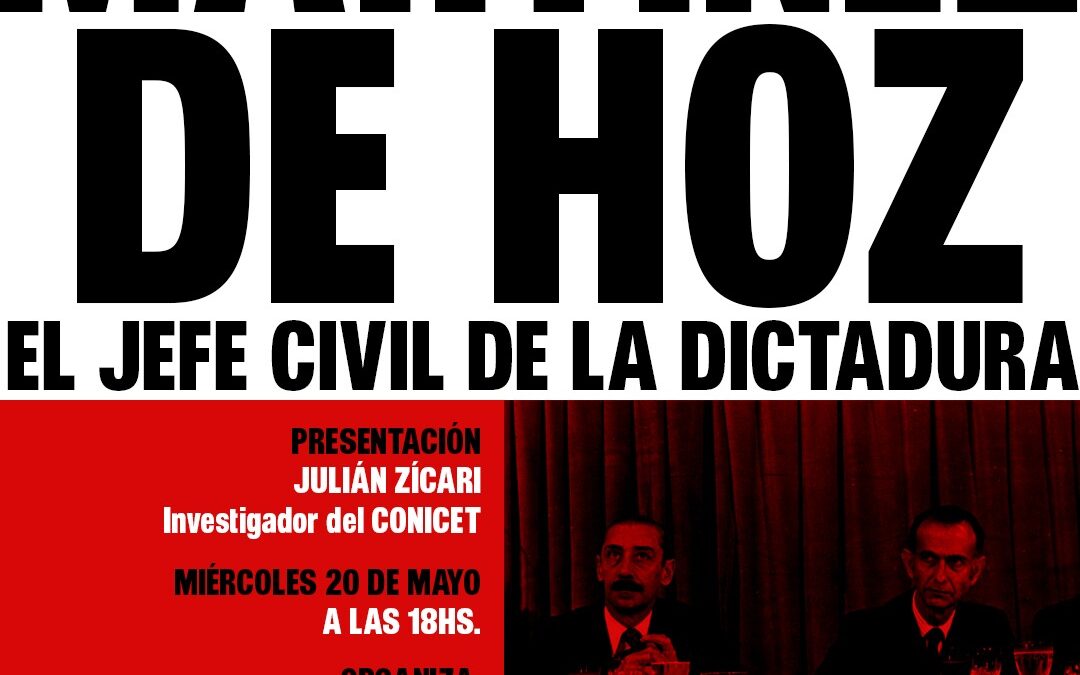 Martínez de Hoz el jefe civil de la dictadura.